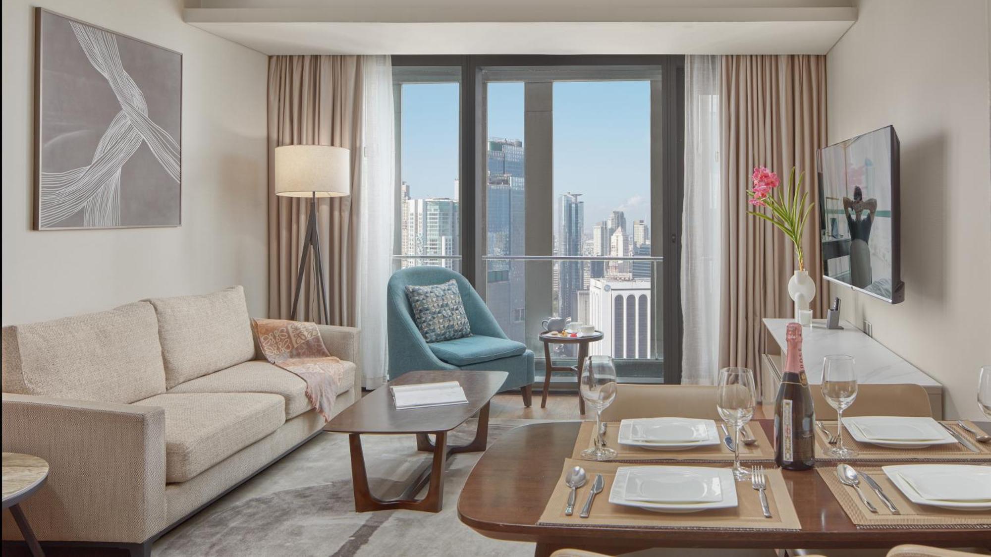 Отель Oakwood Makati Avenue Макати Экстерьер фото