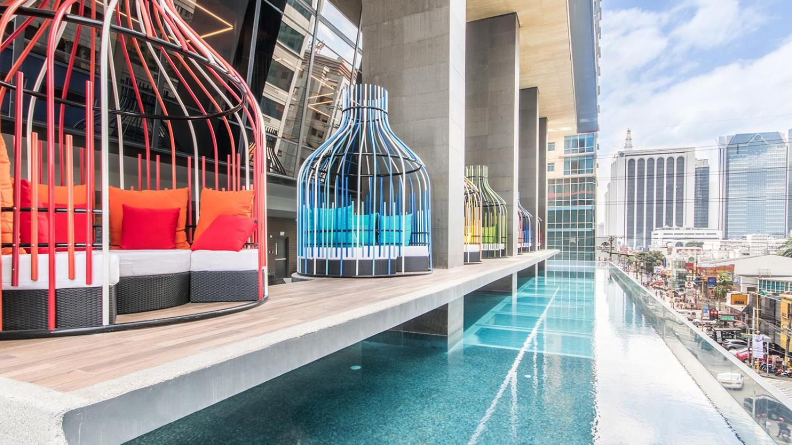 Отель Oakwood Makati Avenue Макати Экстерьер фото