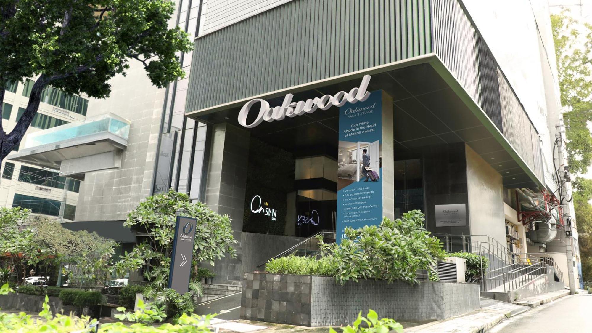 Отель Oakwood Makati Avenue Макати Экстерьер фото