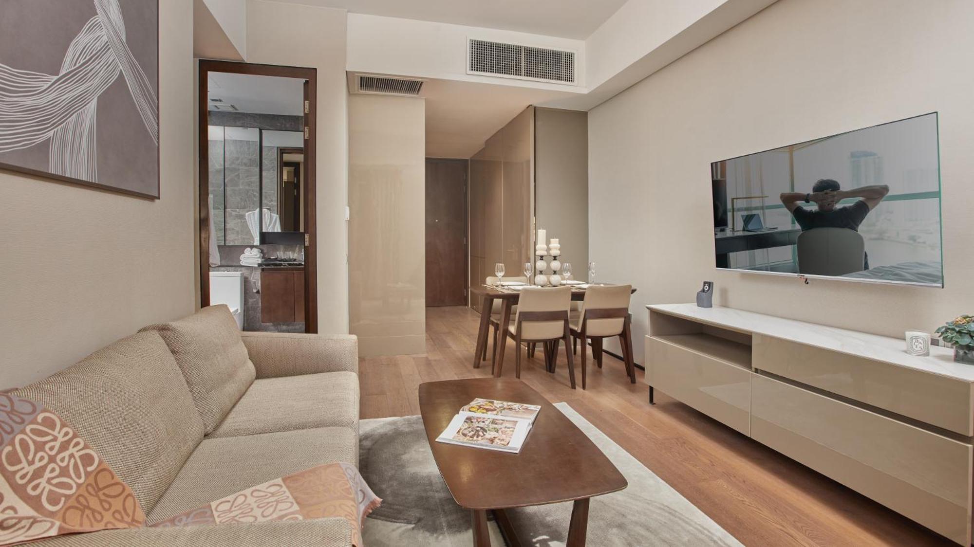 Отель Oakwood Makati Avenue Макати Экстерьер фото