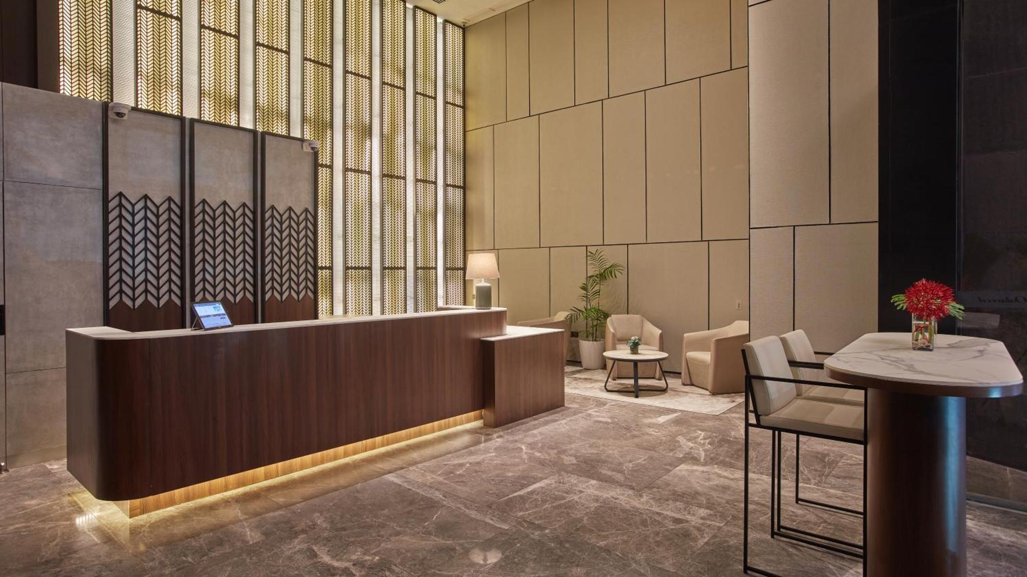 Отель Oakwood Makati Avenue Макати Экстерьер фото